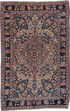 Antique Tabriz Area Rug (1' x 2')
